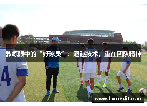 教练眼中的“好球员”：超越技术，重在团队精神